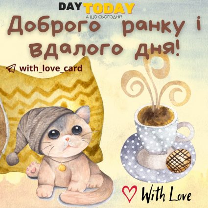Доброго ранку і вдалого дня! | Вітальна листівка - Теплі листівки - Доброго ранку
