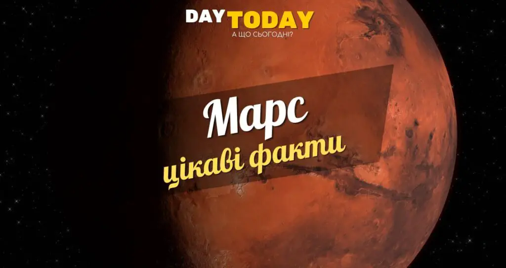 Цікаві факти про Марс