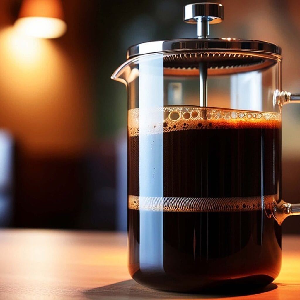 Кава у френч-пресі