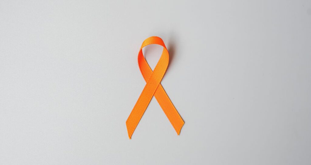 Помаранчева стрічка - символ Комплексного регіонального больового синдрому