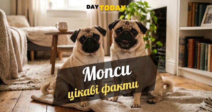 Цікаві факти про мопсів
