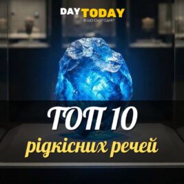 10 речей, які настільки рідкісні, що їх знайшли лише один раз