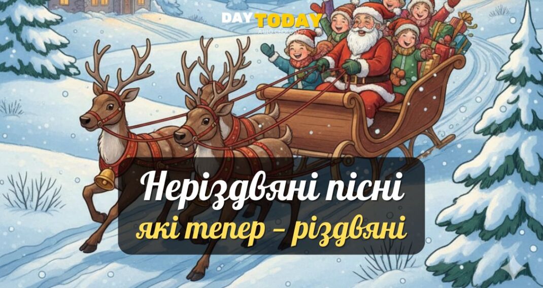 неріздвяні пісня що стали різдвяними