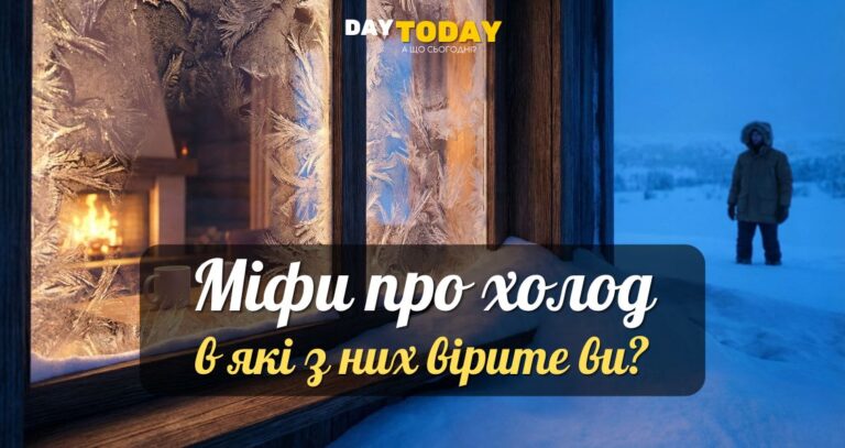 10 міфів про холод, в які ви, можливо, вірите