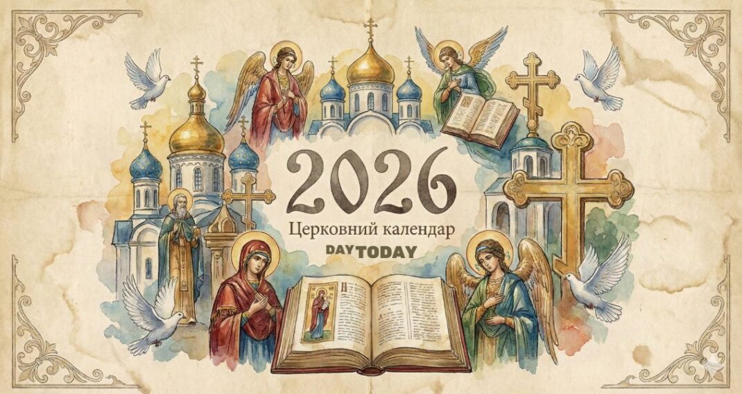 Церковний календар на 2026 рік