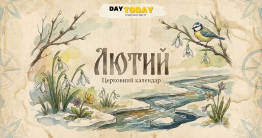 Церковний календар на лютий
