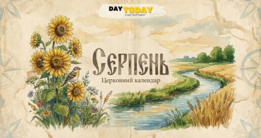 Церковний календар на серпень