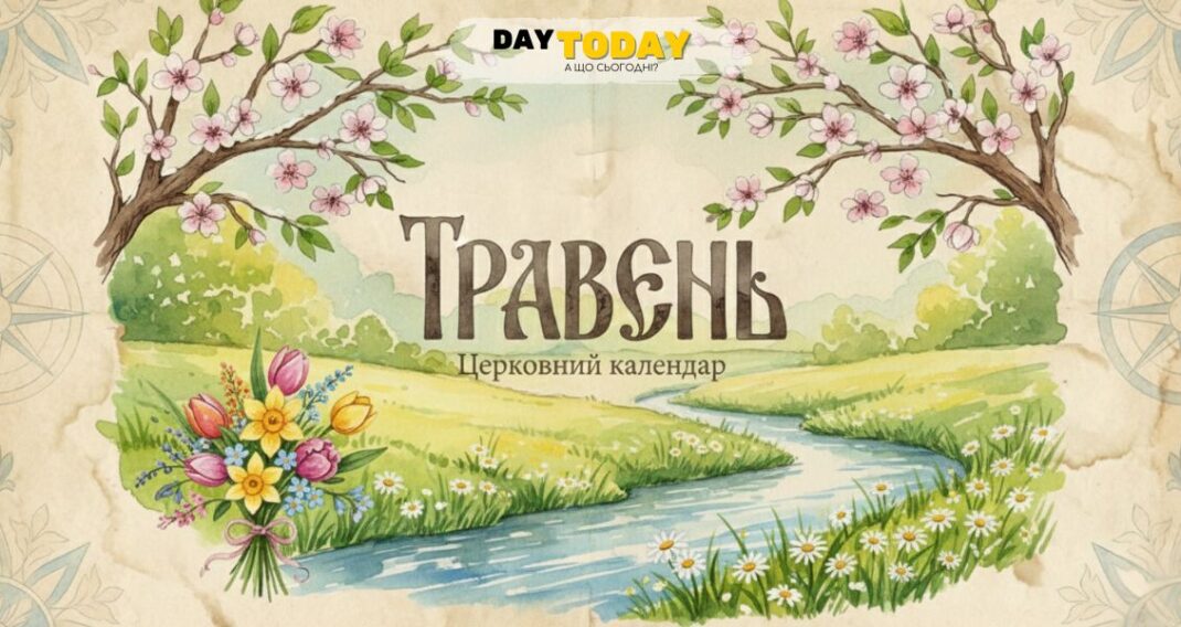 Церковний календар на травень