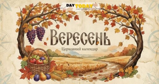 Церковний календар на вересень