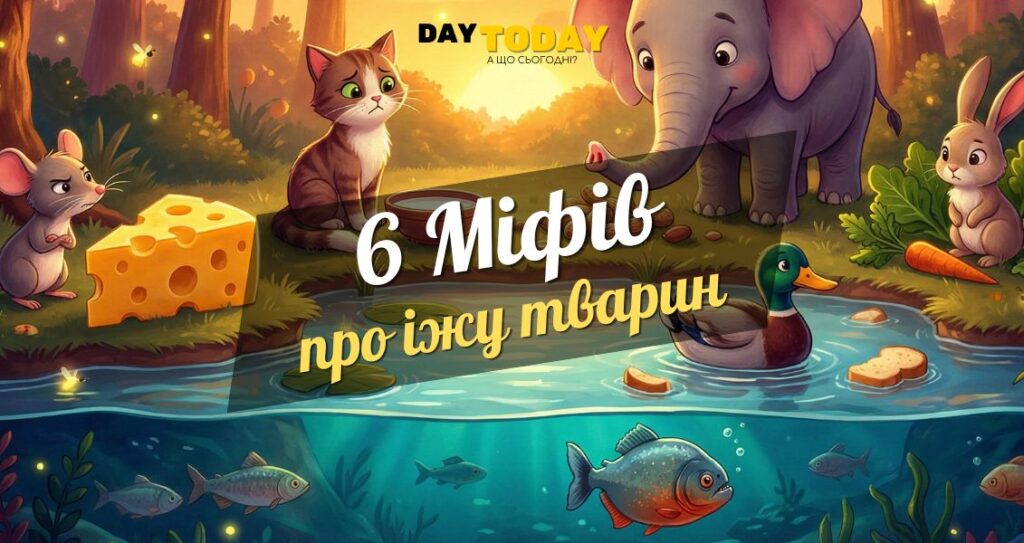 6 міфів про те, що їдять тварини