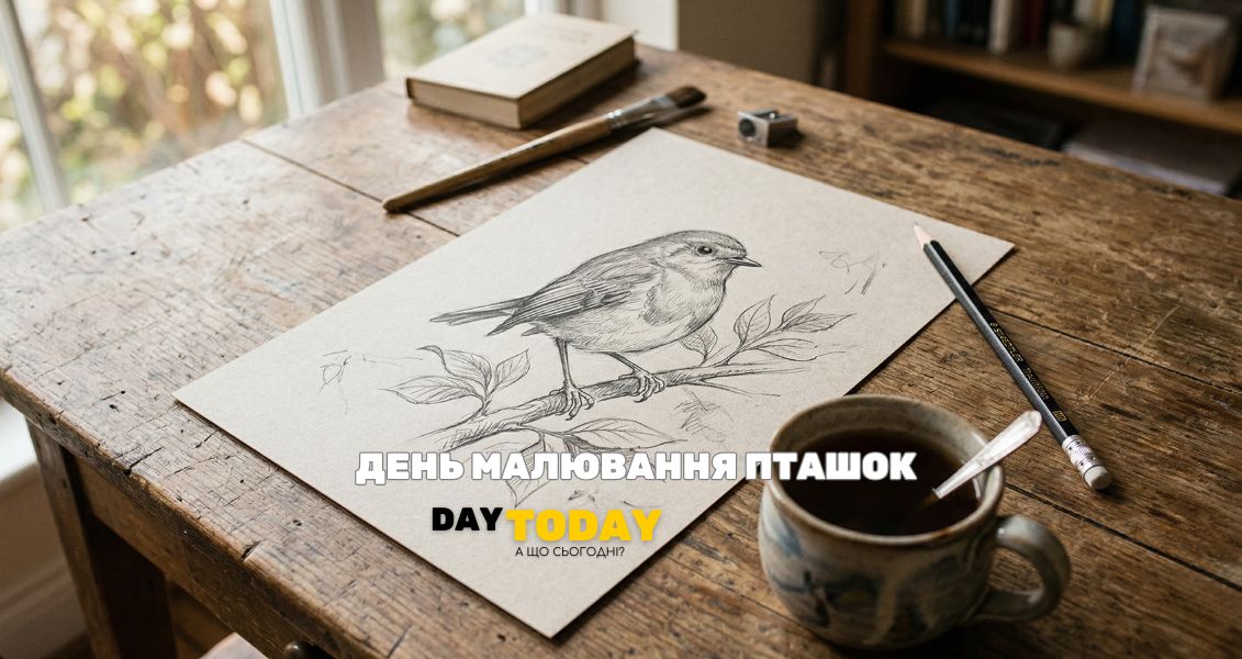 День малювання пташок