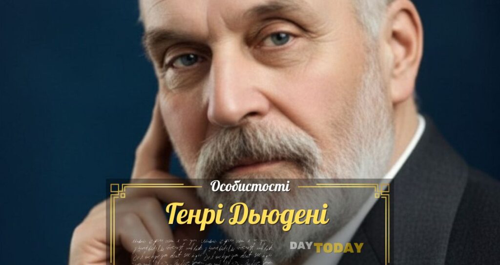 Генрі Дьюдені: геній головоломок