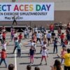 День проєкту ACES найбільший у світі урок фізкультури