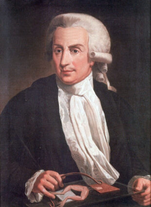 Portrait of Luigi Galvani (1737-1798), Italian physicist