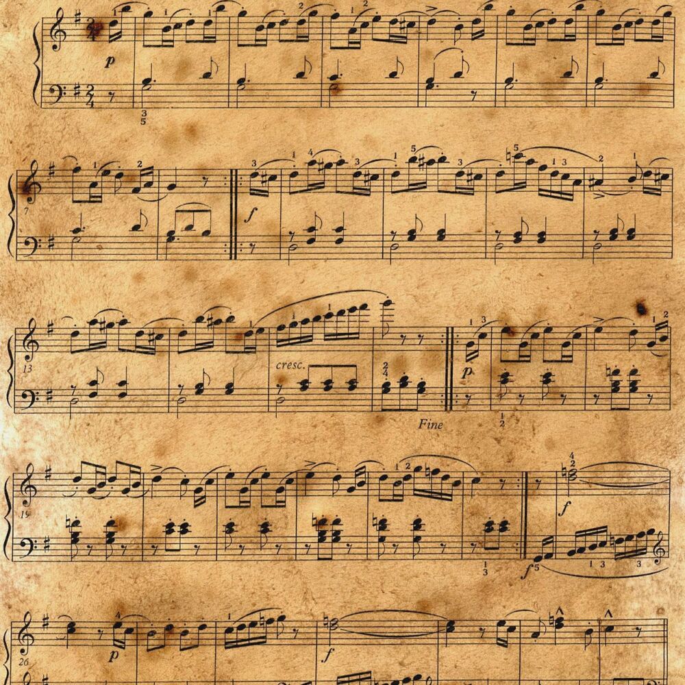pattern, old, vintage, music, sheet, antique, design, orange music, brown music, orange design, brown design, orange pattern, brown pattern, orange vintage, brown vintage, orange old, brown old, pattern, pattern, vintage, vintage, music, music, music, music, music