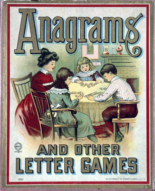 Anagrams and Other Letter Games board game