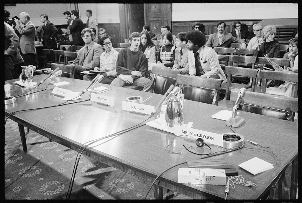 House Banking Committee hearing on Watergate Incident